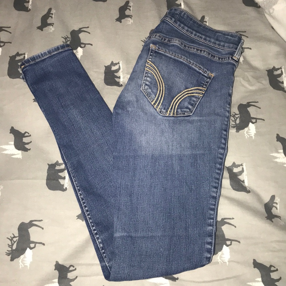 Hollister Light Wash Denim Skinny Jeans